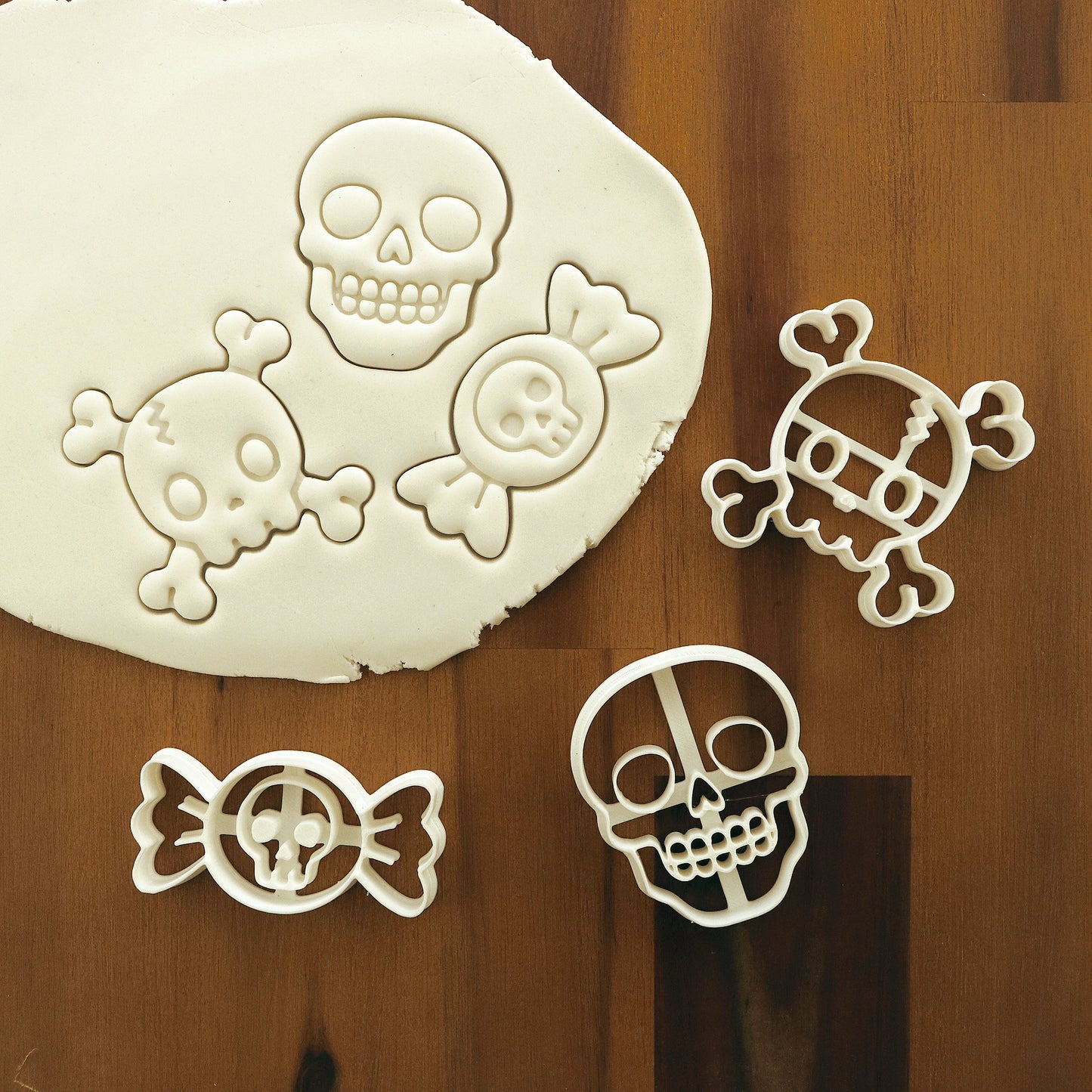 Lebky | Sada Halloweenských vykrajovátek