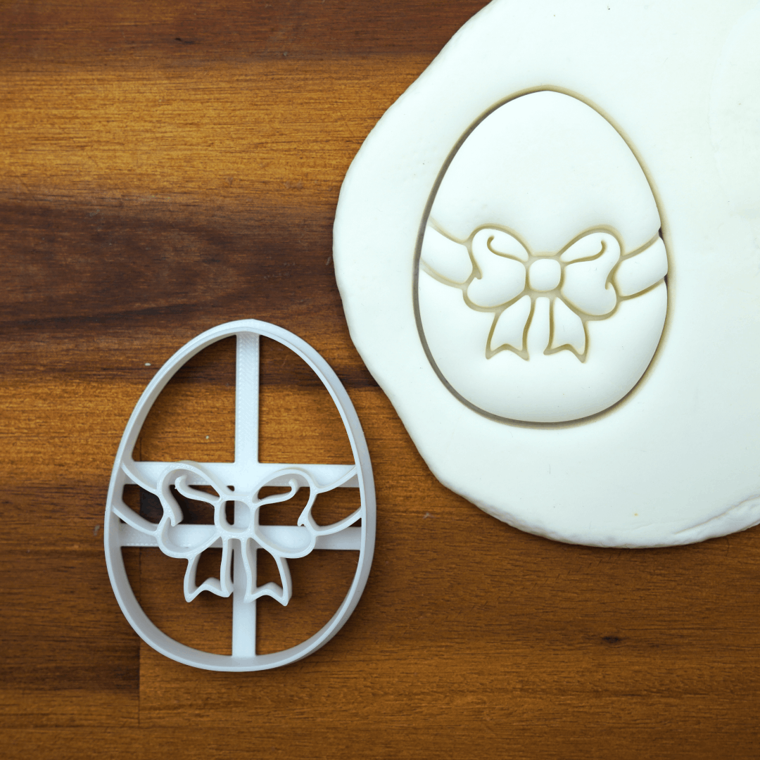 Velikonoční vykrajovátko vajíčka s mašlí