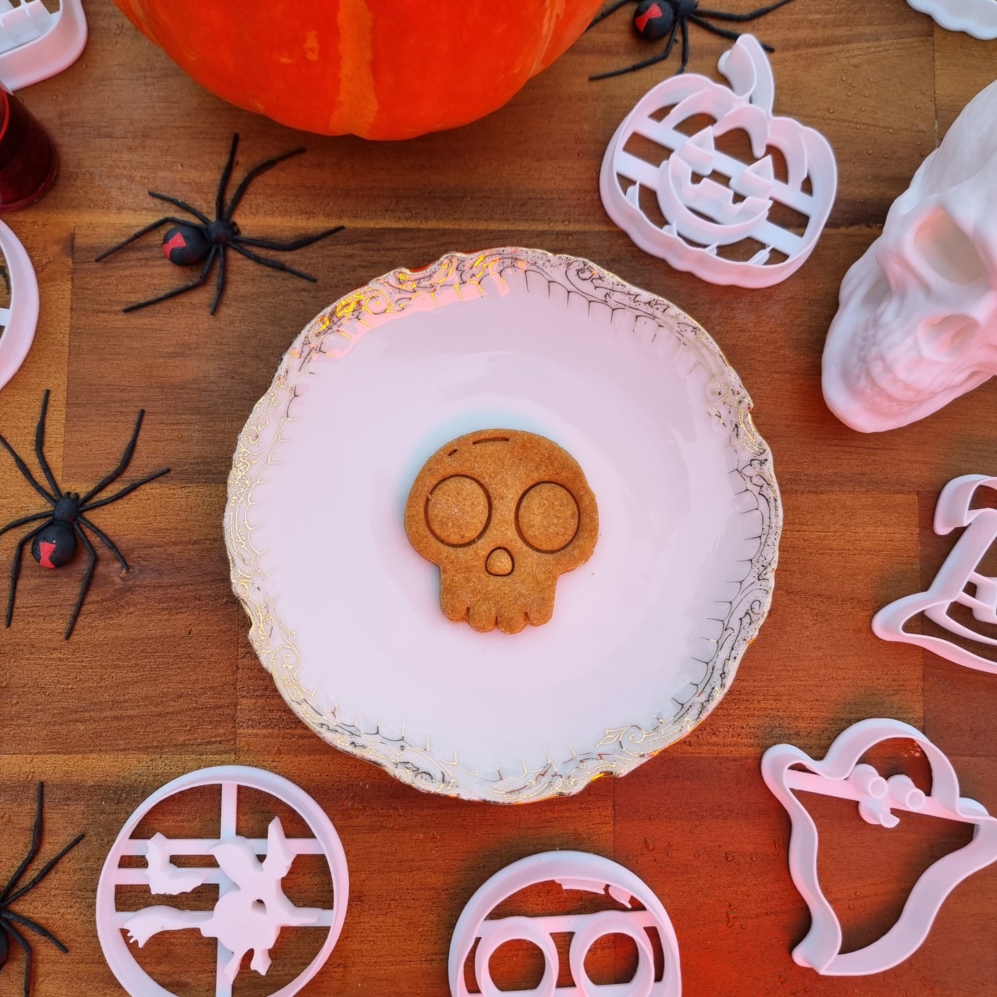 Lebka | Halloweenské vykrajovátko Baker's Paradise