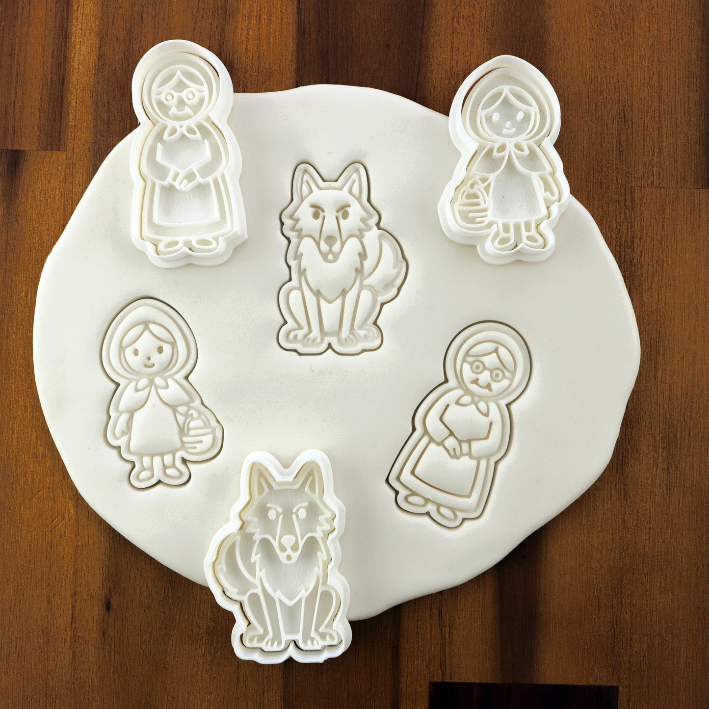 Červená karkulka | Pohádková vykrajovátka