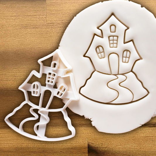 Hrůzostrašný dům | Halloweenské vykrajovátko - Baker's Paradise